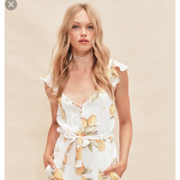 HOST PICK!! For Love and Lemons Limonada Jumpsuit - Picture 2 of 6